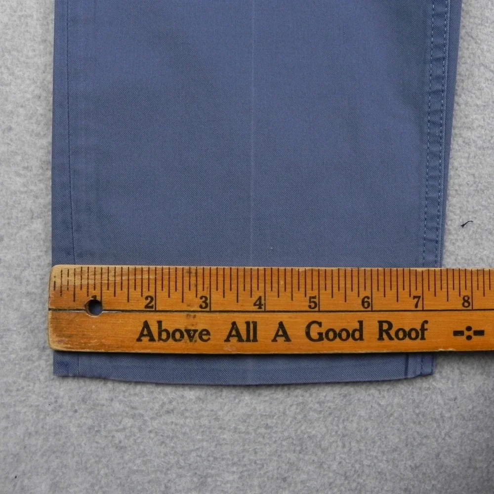 Banana Republic Heritage Collection Chinos Mens 33x30 Blue Stretch Cotton Pants